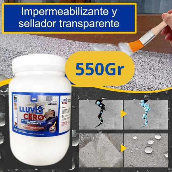 Lluvia Cero: Impermeabilizante Transparente y Eficaz